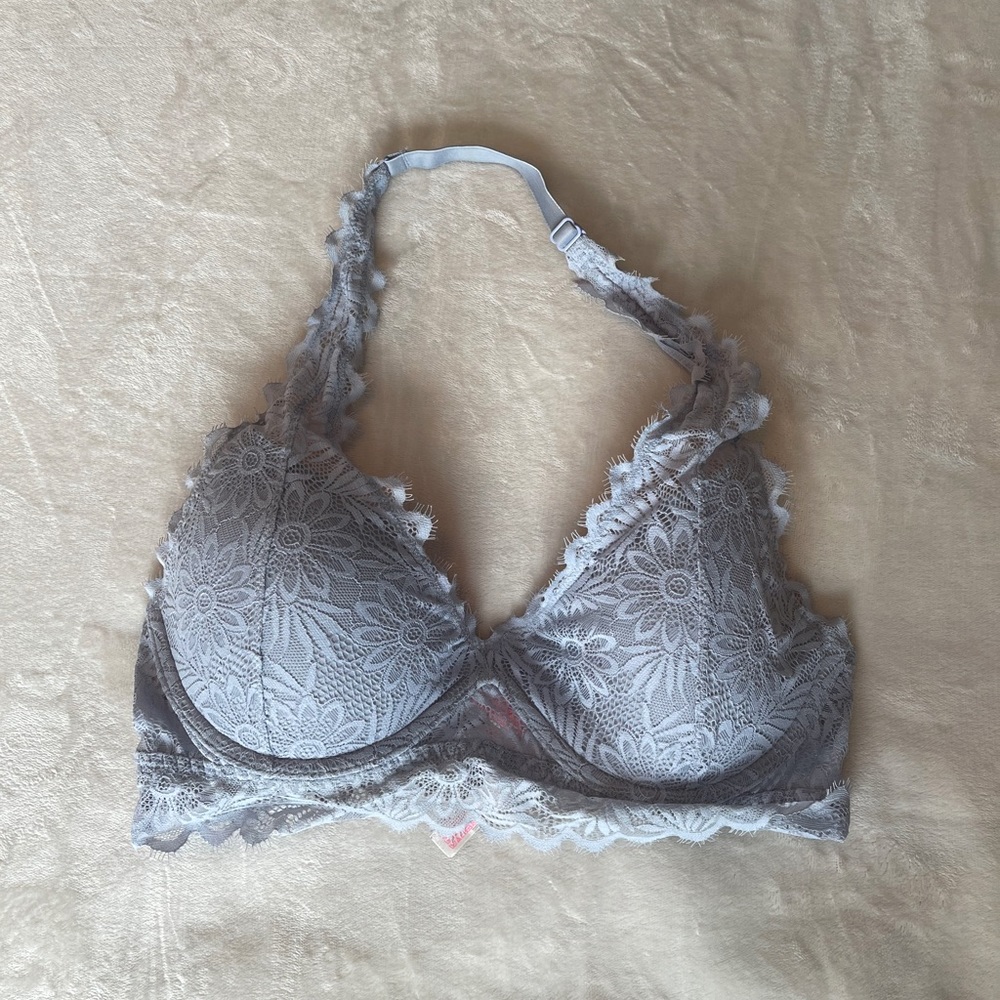 Victoria Secret periwinkle lace bralette